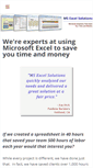 Mobile Screenshot of msexcelsolutions.com